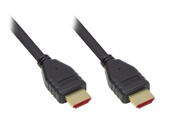 Pikkukuva 1 / 2: Alcasa 4521-020 HDMI-kaapeli 2 m HDMI-tyyppi A (vakio) Musta