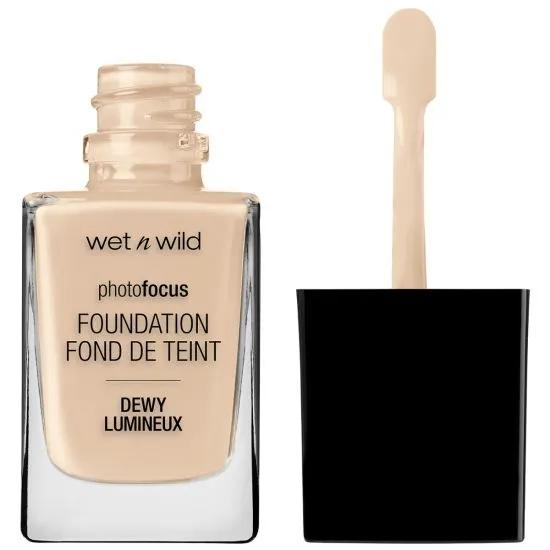 Pikkukuva 1 / 4: wet n wild Photo Focus Foundation DEWY 30 ml Pullo Nestemäinen 519 Soft Ivory