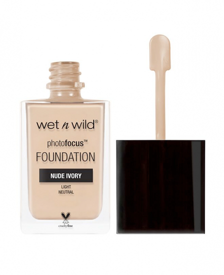 Miniatyrbild 4 av 5: wet n wild Photo Focus 30 ml Flaska Vätska 363C Nude Ivory