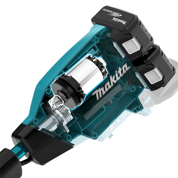 Makita DUR369APT2 röjsåg och grästrimmer 1000 W AC/Batteri Svart, Blå, Grå