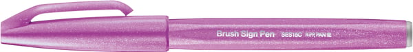 Pentel Brush Sign filtpen Fin Lilla 1 stk