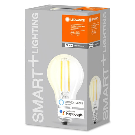 Miniatyrbillede 4 af 4: LEDVANCE SMART+ WiFi Filament Classic Dimmable Smart pære Wi-Fi 6 W