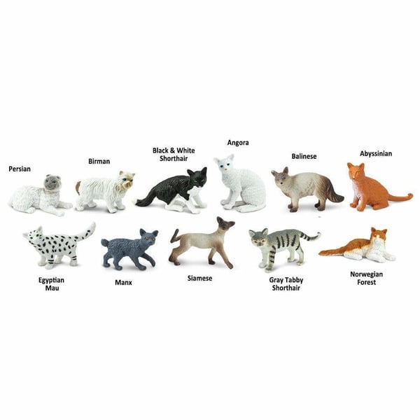 Safari Ltd Domestic Cats TOOB