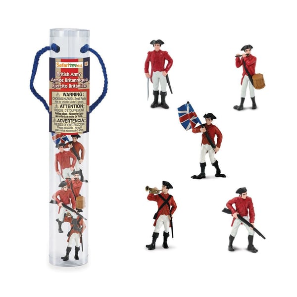 Pikkukuva 1 / 3: Safari Ltd Revolutionary War British Army TOOB