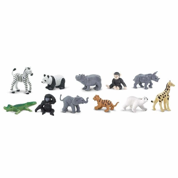 Miniatyrbild 4 av 4: Safari Ltd Zoo Babies TOOB
