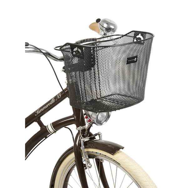 M-Wave BA-F Framsida Cykelkorg Stål Svart