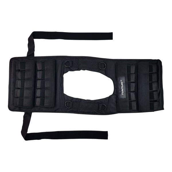 Miniatyrbillede 3 af 4: Tunturi 14TUSCF097 vægtvest 20 kg Sort