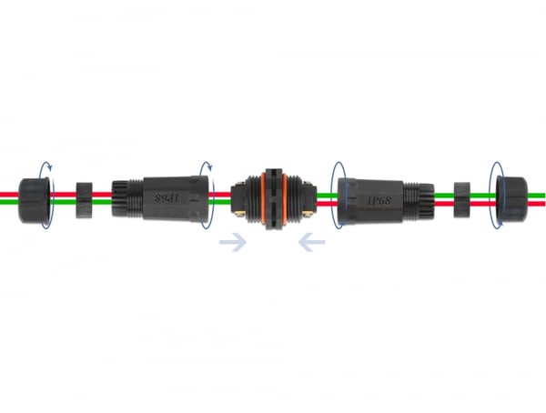 DeLOCK 86912 elektrisk ledningsstik 1 stk