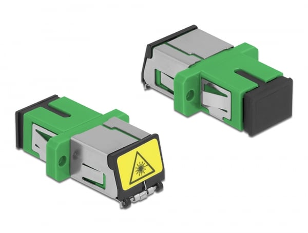Miniatyrbillede 2 af 3: DeLOCK 86887 fiber adapter SC/SC 1 stk Grøn