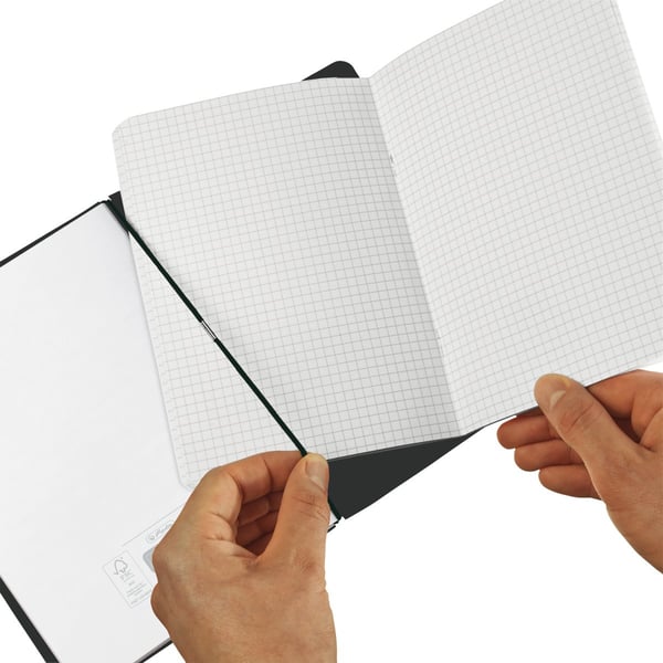 Herlitz 50033799 blok og notesblok A6 40 ark Gråbrun
