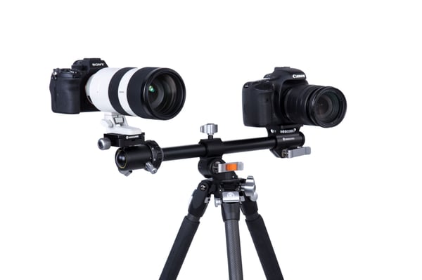 Vanguard VEO 3+ 263CB kamerastativ Digital-/filmkameraer 3 ben Sort, Kulfiber, Grå