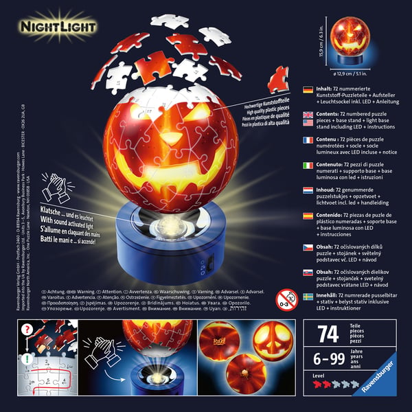 Ravensburger 4005556112531 3D-pussel