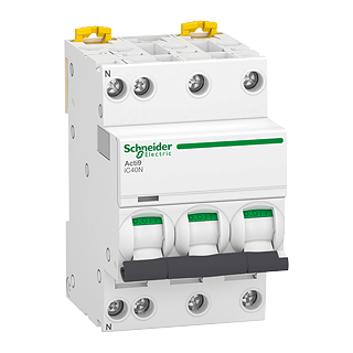 Schneider Electric A9 IC40N 3PN C 16A 6000A/10KA / SCHN.E A9P54716 CLARIO A9P54716
