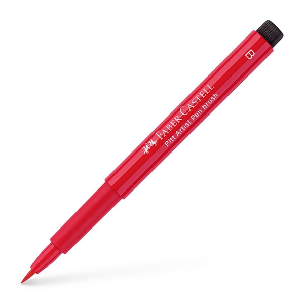 Miniatyrbild 1 av 3: Faber-Castell 167421 filtpenna Fin Röd 1 styck