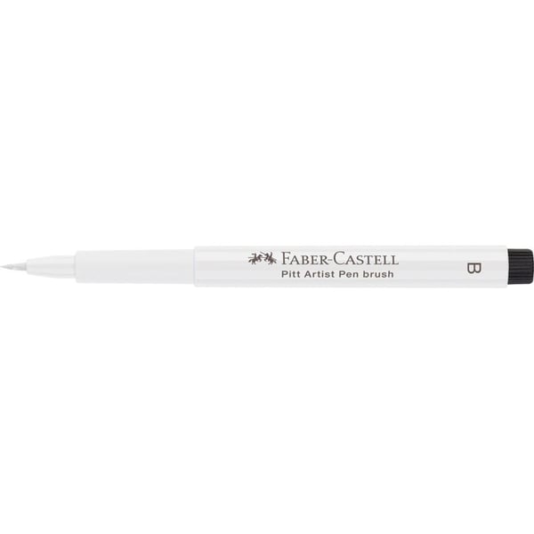 Miniatyrbild 2 av 3: Faber-Castell Pitt Artist Indragbar gelpenna Vit 1 styck