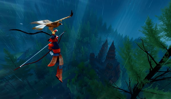 Miniatyrbillede 7 af 11: Annapurna Interactive The Pathless Standard Engelsk PlayStation 5