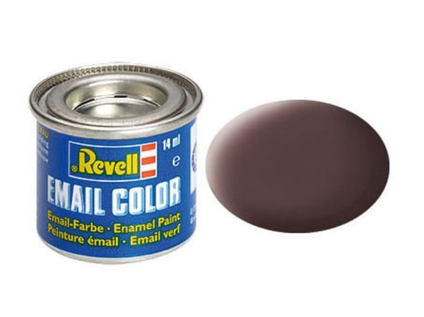 Revell Leather brown, mat RAL 8027 14 ml-tin delar och tillbehör till skalmodell Målning