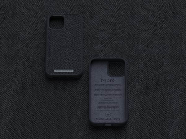 Njord byELEMENTS Vindur mobiltelefon etui 15,5 cm (6.1") Cover Grå