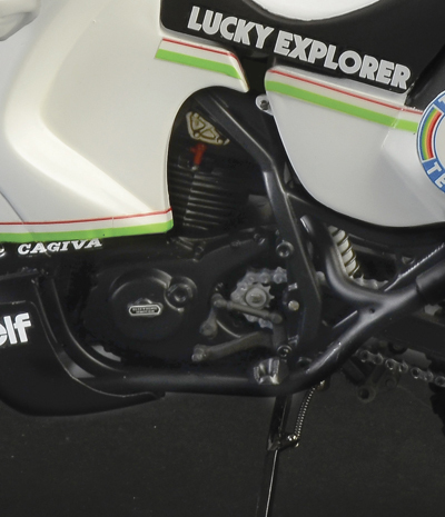 Italeri Cagiva Elephant 850 Motorcykelmodel Monteringssæt 1:9