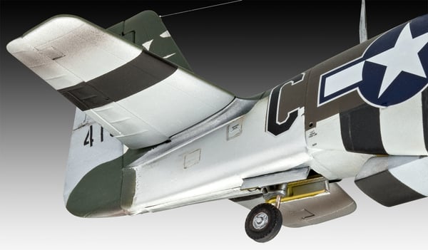 Miniatyrbillede 2 af 9: Revell P-51D Mustang Model af fly Monteringssæt 1:32