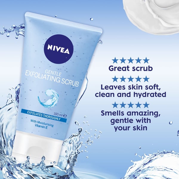 Miniatyrbillede 2 af 5: NIVEA 81131 Ansigtsrenser Renseskrub 150 ml