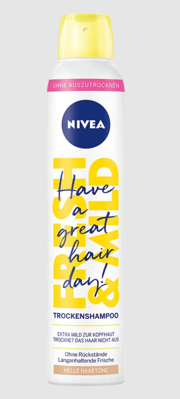 Miniatyrbild 1 av 6: NIVEA Fresh & Mild 200 ml Torrschampo För hemmabruk Unisex
