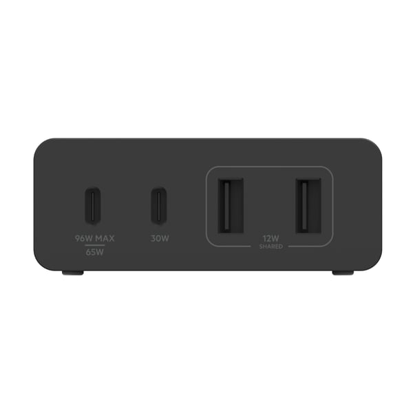 Miniatyrbillede 2 af 5: Belkin WCH010vfBK Laptop, Smartphone, SmartWatch, Tablet Sort Vekselstrøm Hurtig opladning Indendørs