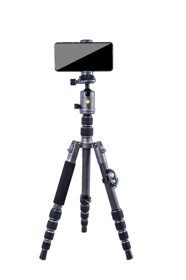 Miniatyrbillede 2 af 10: Vanguard VEO 3 GO 235CB kamerastativ Smartphone/digitalt kamera 3 ben Sort