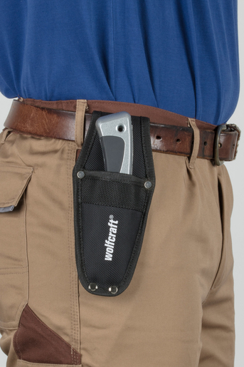Miniatyrbillede 3 af 8: wolfcraft GmbH 4281000 udendørs knivskede & etui