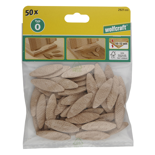 Miniatyrbillede 4 af 8: wolfcraft GmbH 2923000 dyvel Bøg Småkage