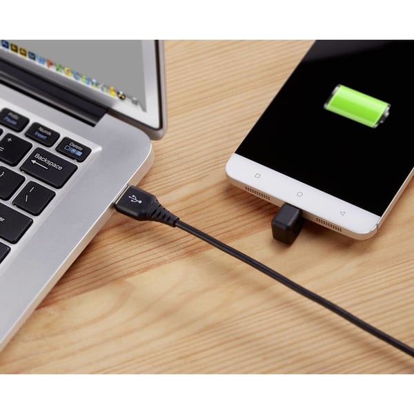 Renkforce RF-4609276 USB-kabel USB 2.0 1 m USB C USB A 0,48 Gbit/sek. Sort
