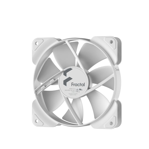 Fractal Design Aspect 12 Datorväska Fan 12 cm Vit 1 styck