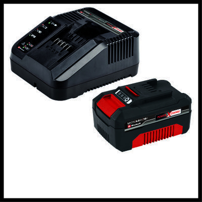 Miniatyrbild 2 av 6: Einhell GE-CM 18/33 Li (1x4,0Ah) Motorgräsklippare Batteri Svart, Röd