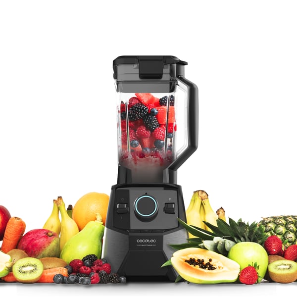 Cecotec Power Black Titanium 2000 Pro 2,1 L Bordplade blender 2000 W Sort