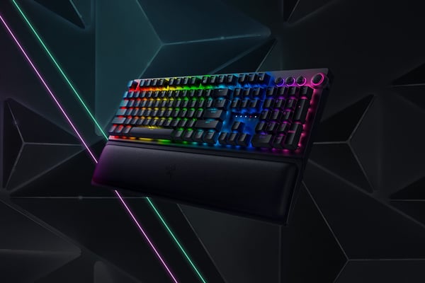 Pikkukuva 4 / 4: Razer BlackWidow V3 Pro näppäimistö Pelaaminen USB + RF Wireless + Bluetooth QWERTY Pohjoismainen Musta