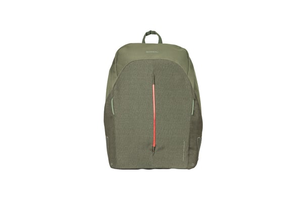 Basil B-Safe Commuter Bagside Cykeltaske 13 L Polyester Oliven