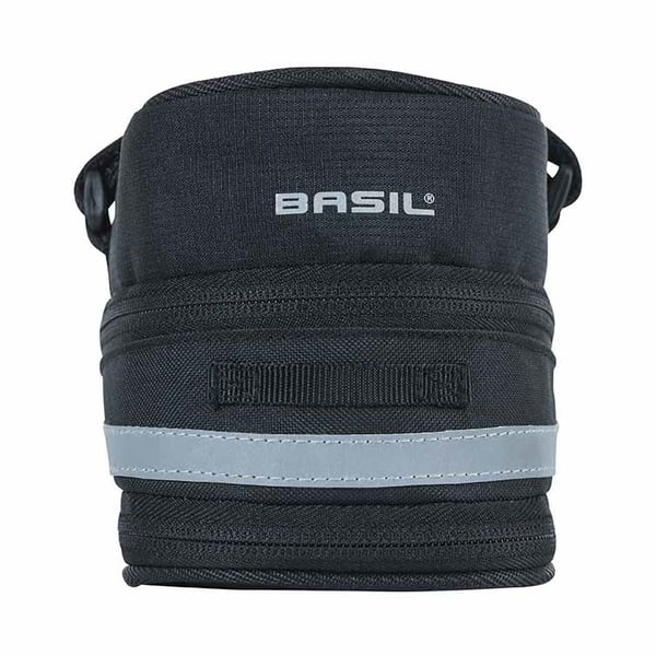 Miniatyrbillede 3 af 8: Basil Mada Bagside Cykeltaske 1 L Sort