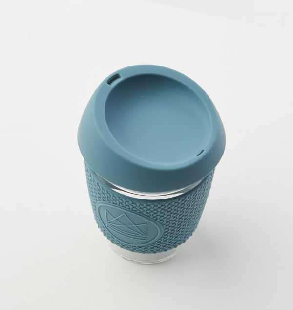 Neon Kactus GLCOCU12 Kopp Blå, Transparent Kaffe 1 styck