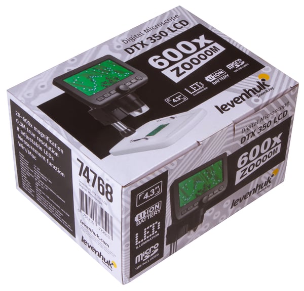 Levenhuk DTX 350 LCD 600x Digitalt mikroskop