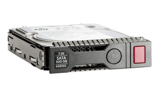 HPE 500GB SATA interna hårddiskar 7200 RPM 3.5" Serial ATA III