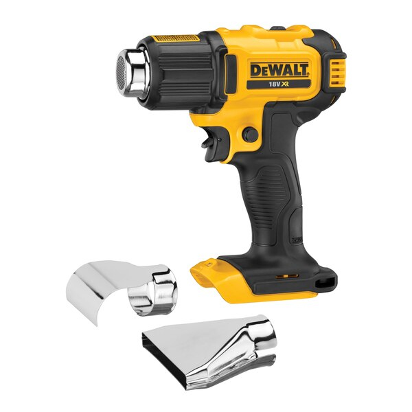 DeWALT DCE530N-XJ värmepistol Varmluftspistol 190 l/min 530 ° C Gul
