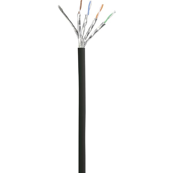 Miniatyrbillede 4 af 5: Renkforce RF-5047472 netværkskabel Sort 10 m Cat6a S/FTP (S-STP)