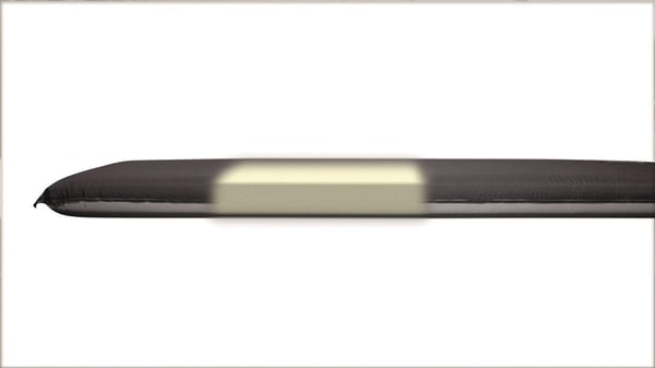 Miniatyrbillede 5 af 7: Outwell Sleepin Single 10.0 cm 630 mm 1830 mm Sort