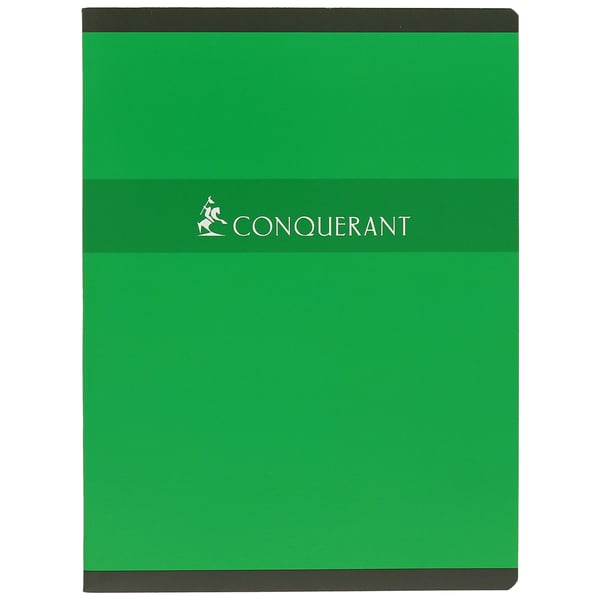 Conquerant 100100600 blok og notesblok 96 ark Rød, Grøn, Gul, Blå