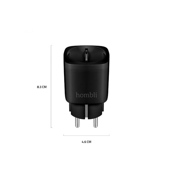 Pikkukuva 6 / 8: Hombli HBPP-0205 smart plug 3680 W Koti Musta