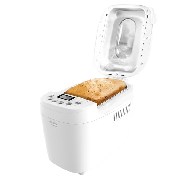 Miniatyrbillede 2 af 8: Cecotec Bread&Co 1500 PerfectCook bagemaskine Rustfrit stål, Hvid