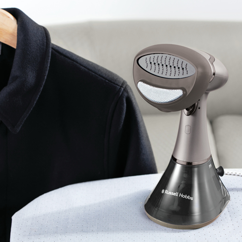 Russell Hobbs 28040-56 beklædningsdamper Håndholdt beklædningsdamper 0,2 L 1800 W Brun, Krom