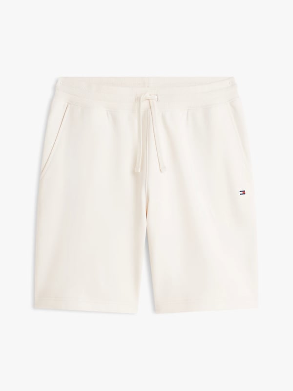 Tommy Hilfiger Flag Embroidery Terry Sweat Shorts Urheilushortsit Mies Norsunluu