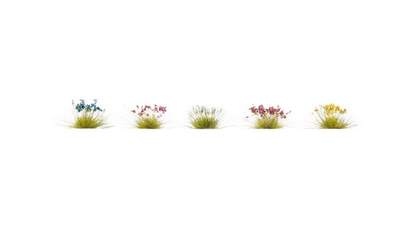 NOCH Flowers skalamodell dele og tilbehør Planter