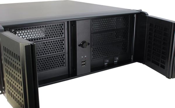 Inter-Tech 4U-4098-S Stativ Sort